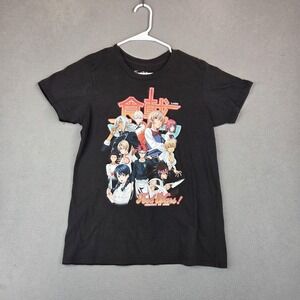 Food Wars Shokugeki no Soma Shirt Mens Extra Large Black Anime Manga Graphic Tee